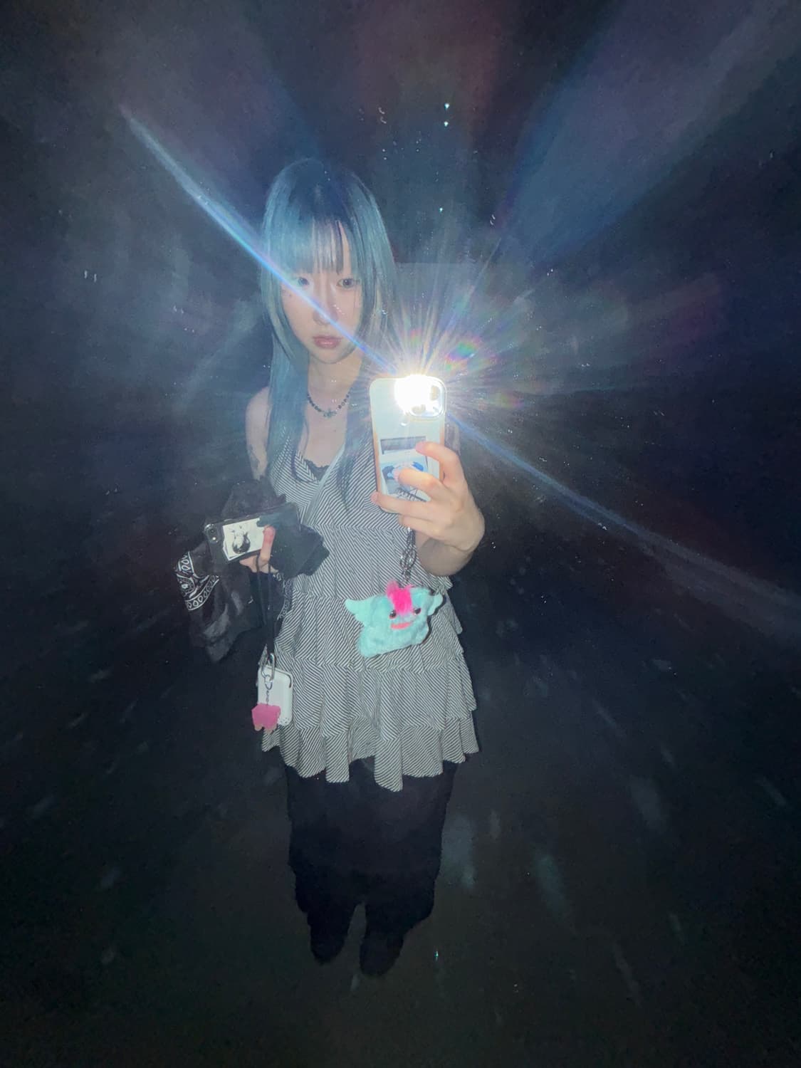 빈티지 갸루 홀터 원피스 상품이미지1