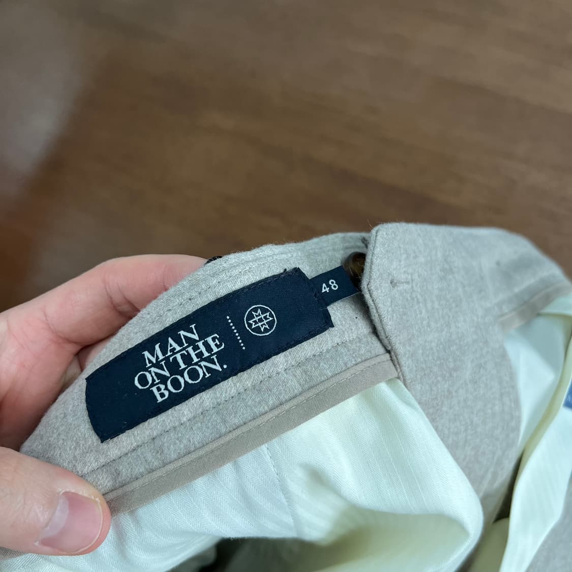 맨온더분 울 팬츠 새상품 48 상품이미지6