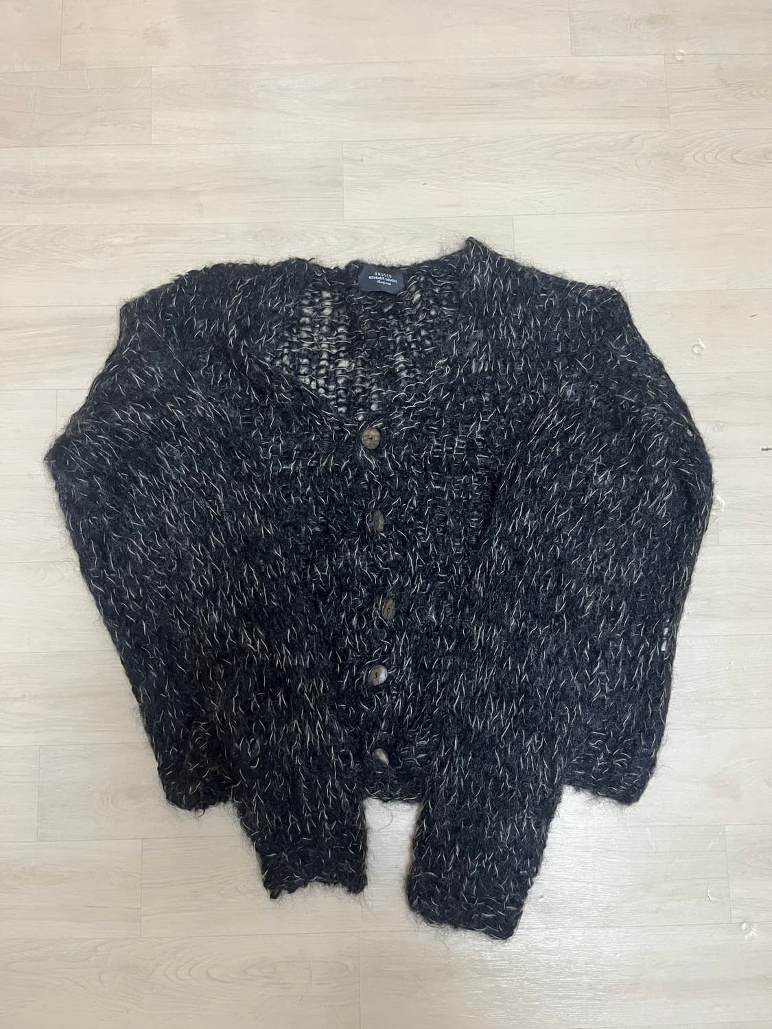 언유즈드 모헤어 가디건 상품이미지2