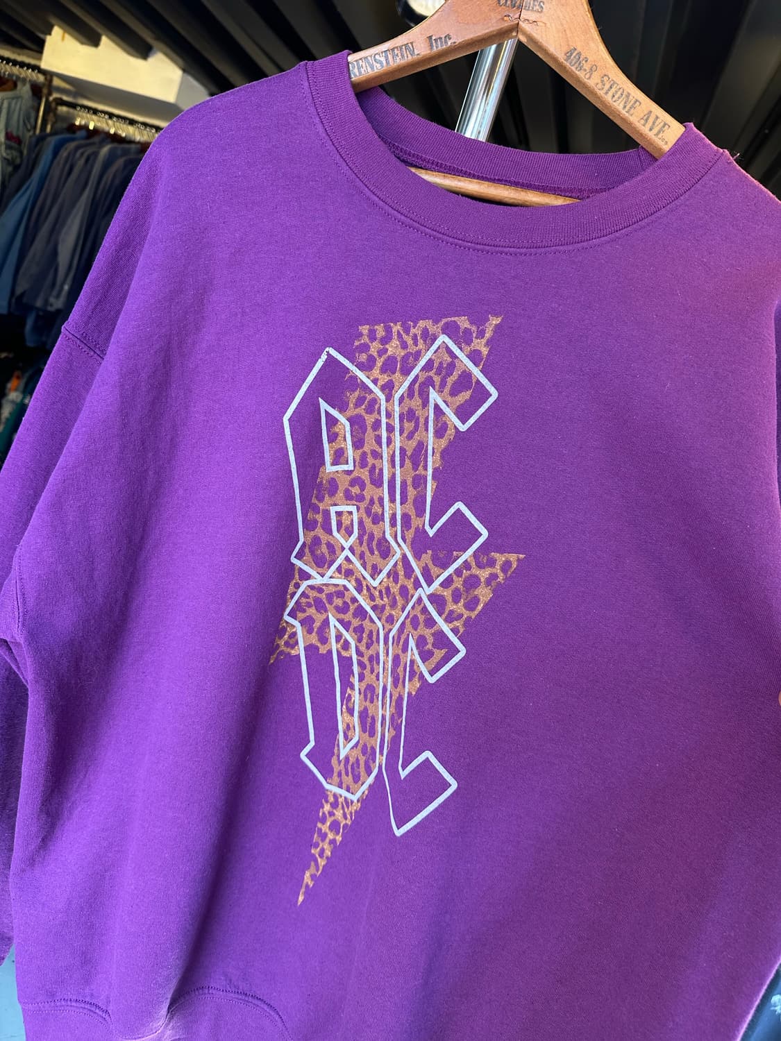 ACDC 락밴드 프린팅 스웻셔츠 상품이미지3