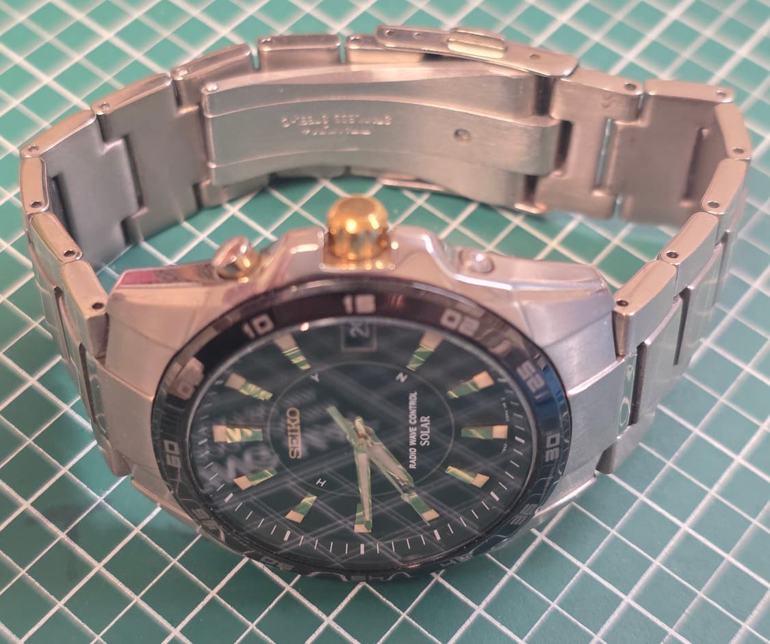 세이코 태양광 라디오 전파수신 7B42-0AH0 시계 상품이미지6