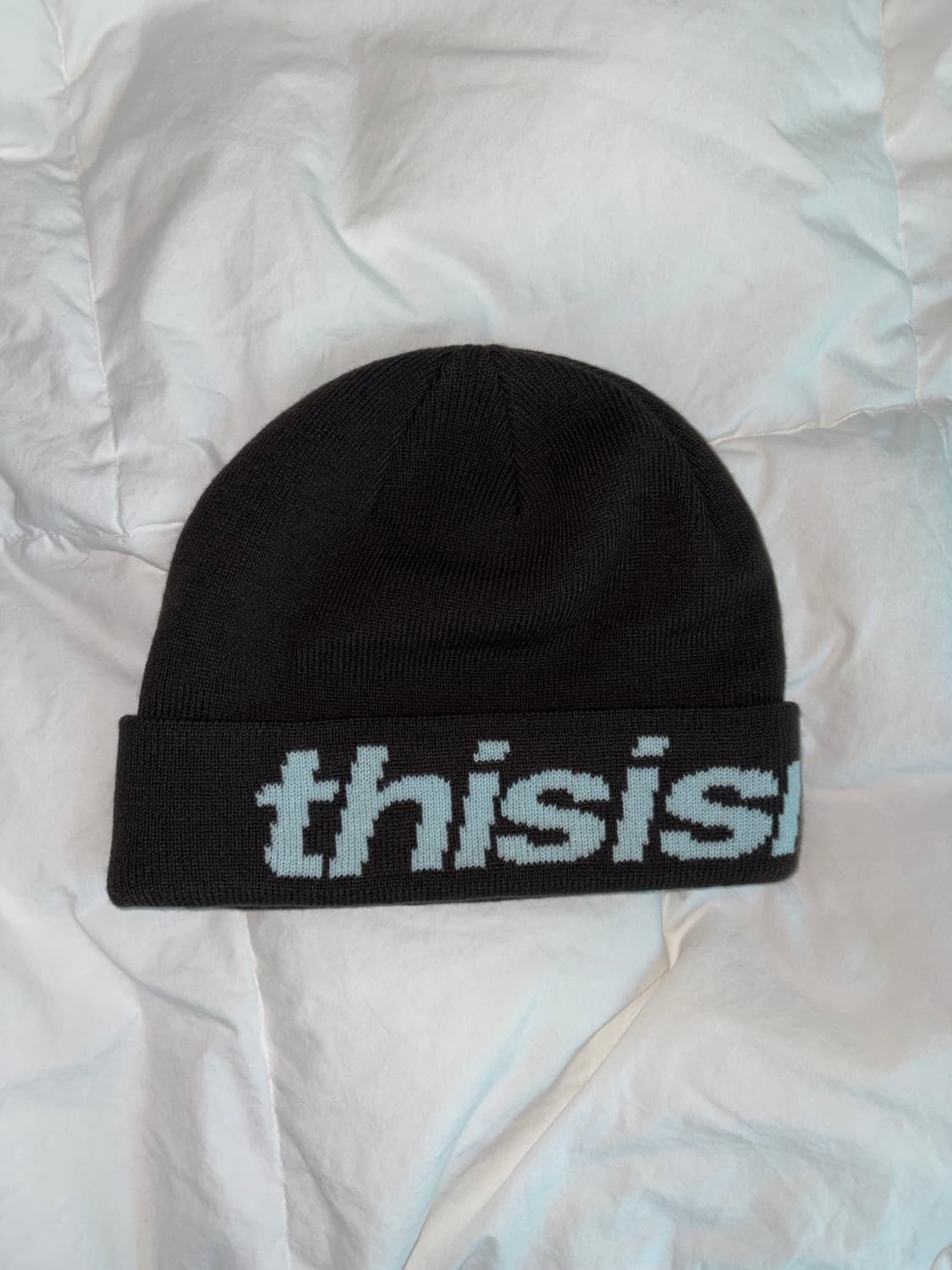 Thisisnverthat Big Cuff Beanie  상품이미지1