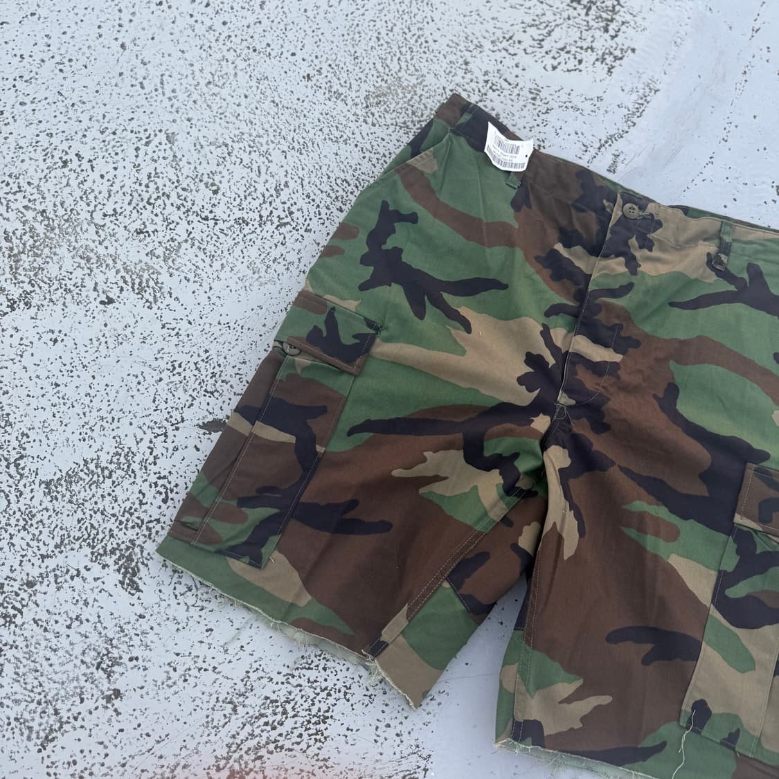 [military] 밀리터리 bdu 오리지널 컷오프 버뮤다 팬츠 상품이미지2