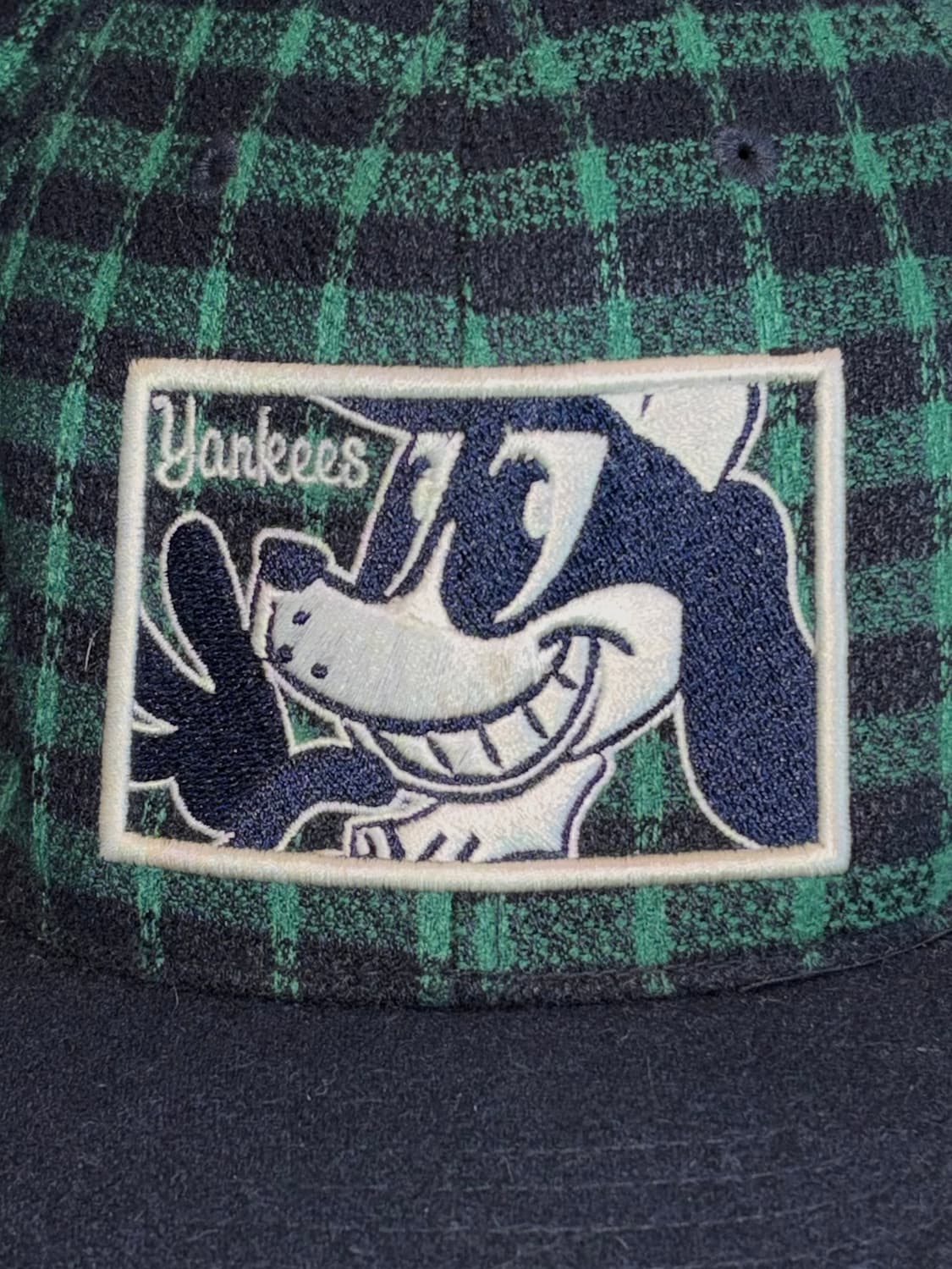 MLB 뉴욕양키즈 체크 캡 상품이미지10