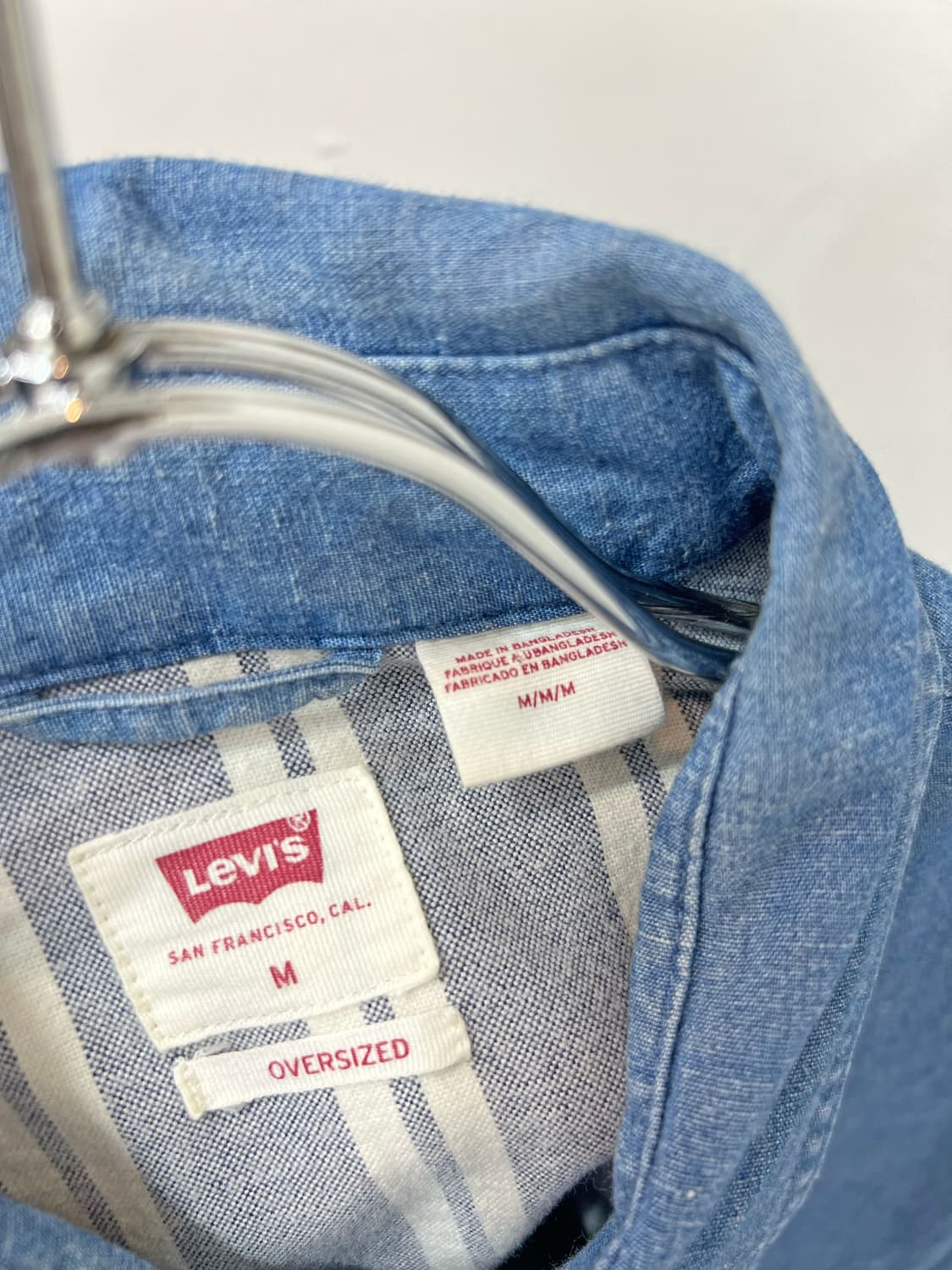 LEVI’S OVER SIZED  Oversized Light Denim 상품이미지4