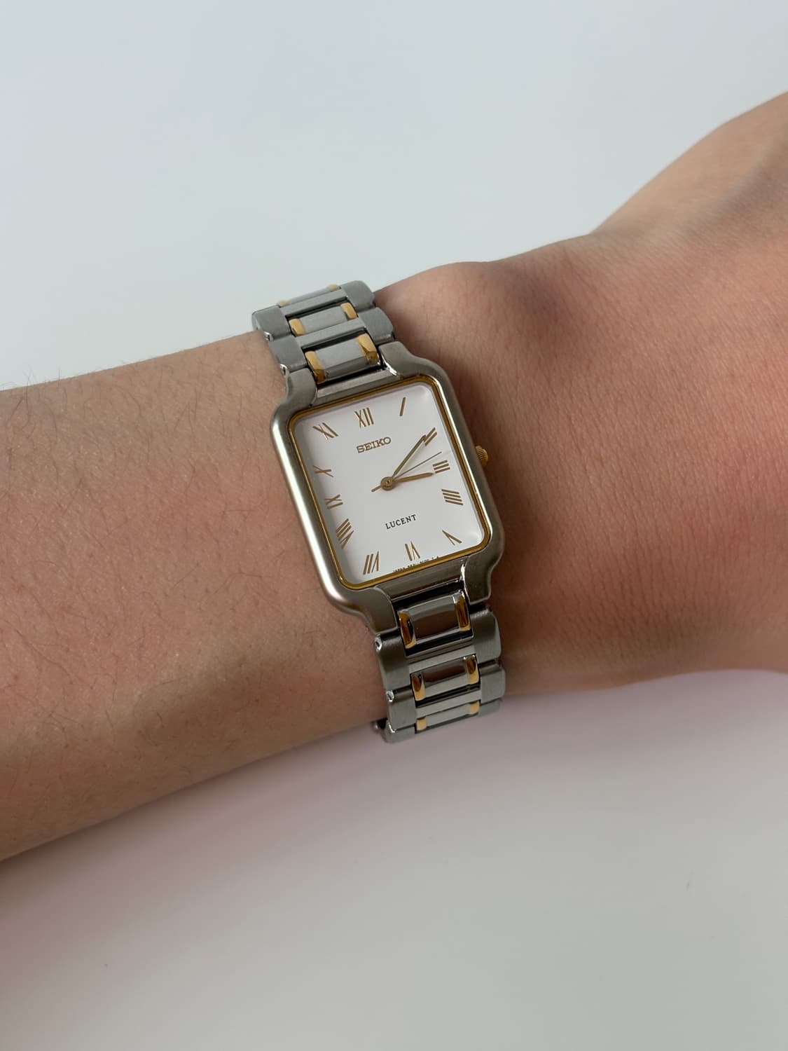 1990s Lucent Roman Index Square Quartz 상품이미지8