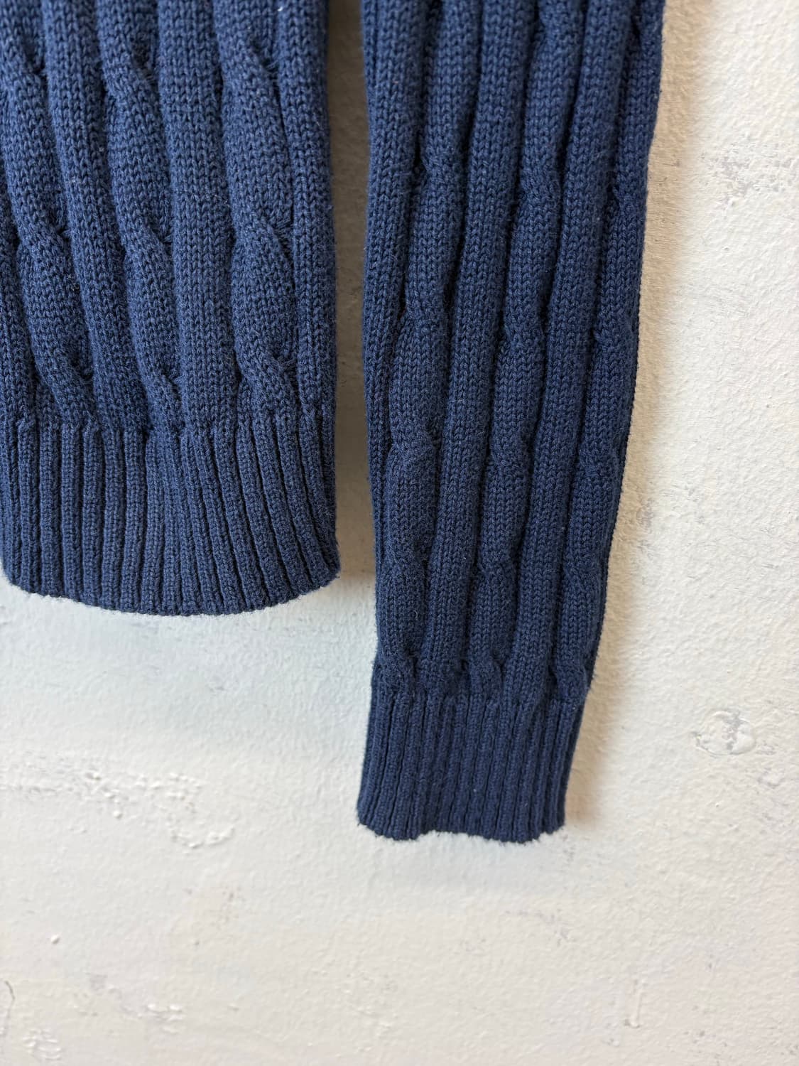 폴로랄프로렌 케이블 니트 네이비 상품이미지4