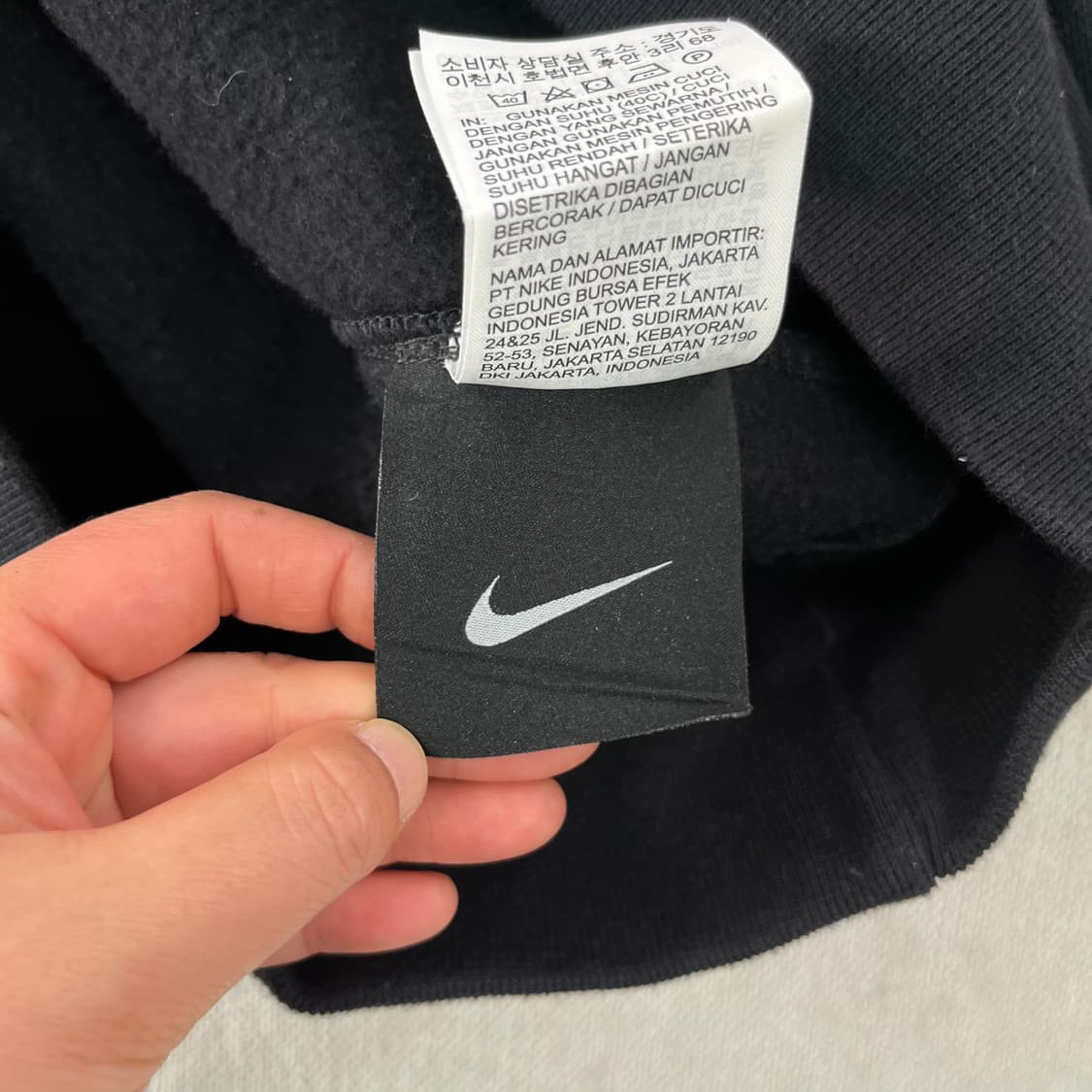 100 나이키 X 드레이크 녹타 에센셜 블랙 후드티 상품이미지7