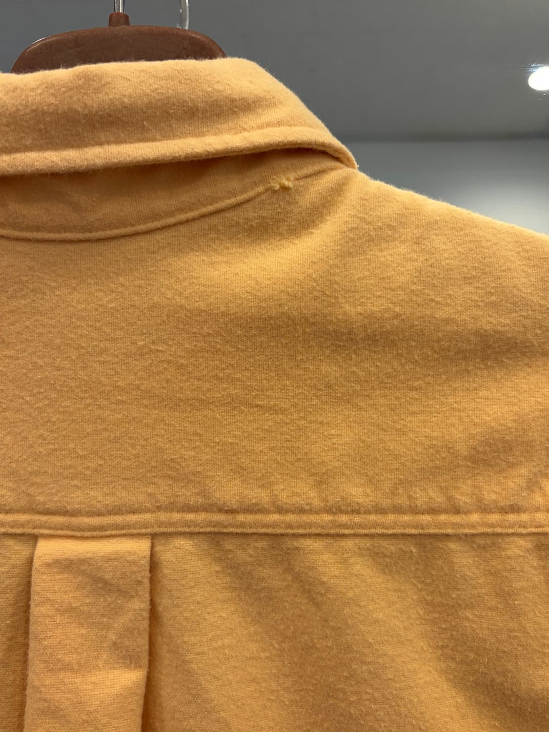 90s L.L.Bean 엘엘빈 헤비코튼 투포켓 샤모아 셔츠 (USA) 상품이미지6