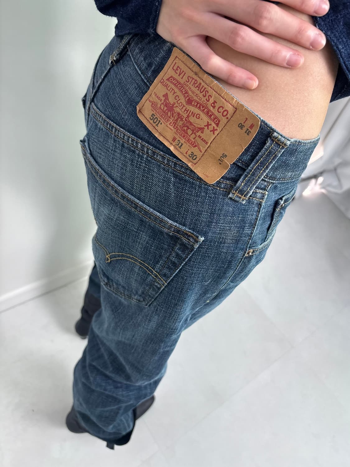 LEVIS 501 CALM INDIGO 상품이미지5
