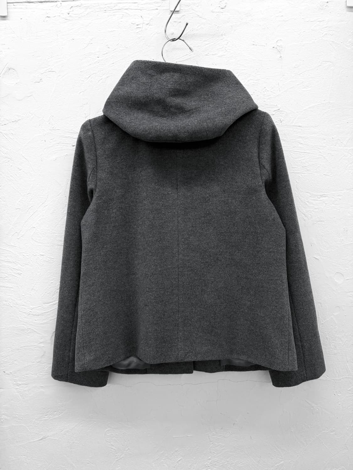 reflect 히든버튼 울 후드 자켓 상품이미지5