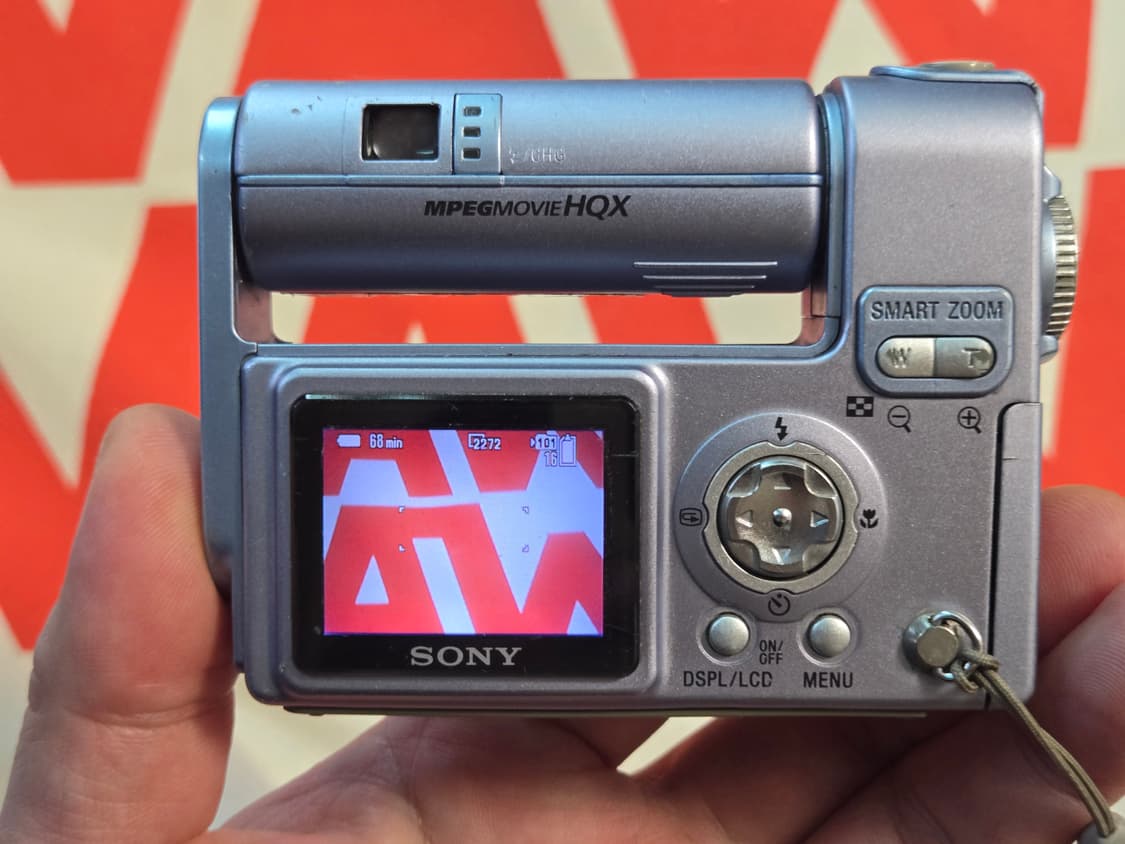 소니 DSC-F77A 렌즈회전식 디카 상품이미지3