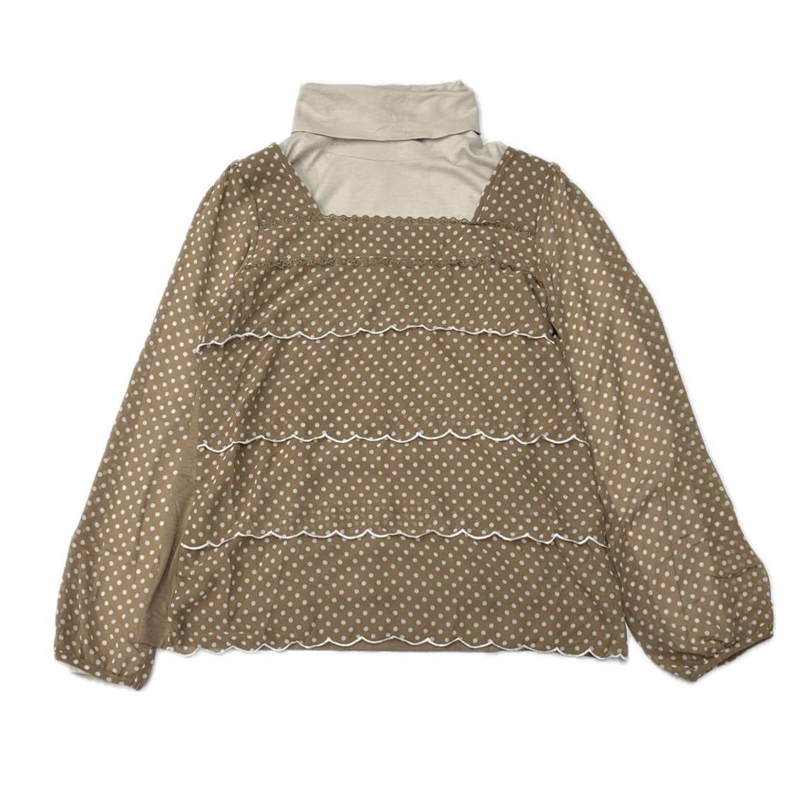 🥨쇼쿌라 도트 코디세트🥨 캉캉 블라우스 히메갸루 라떼갸루 슈슈룬 상품이미지2