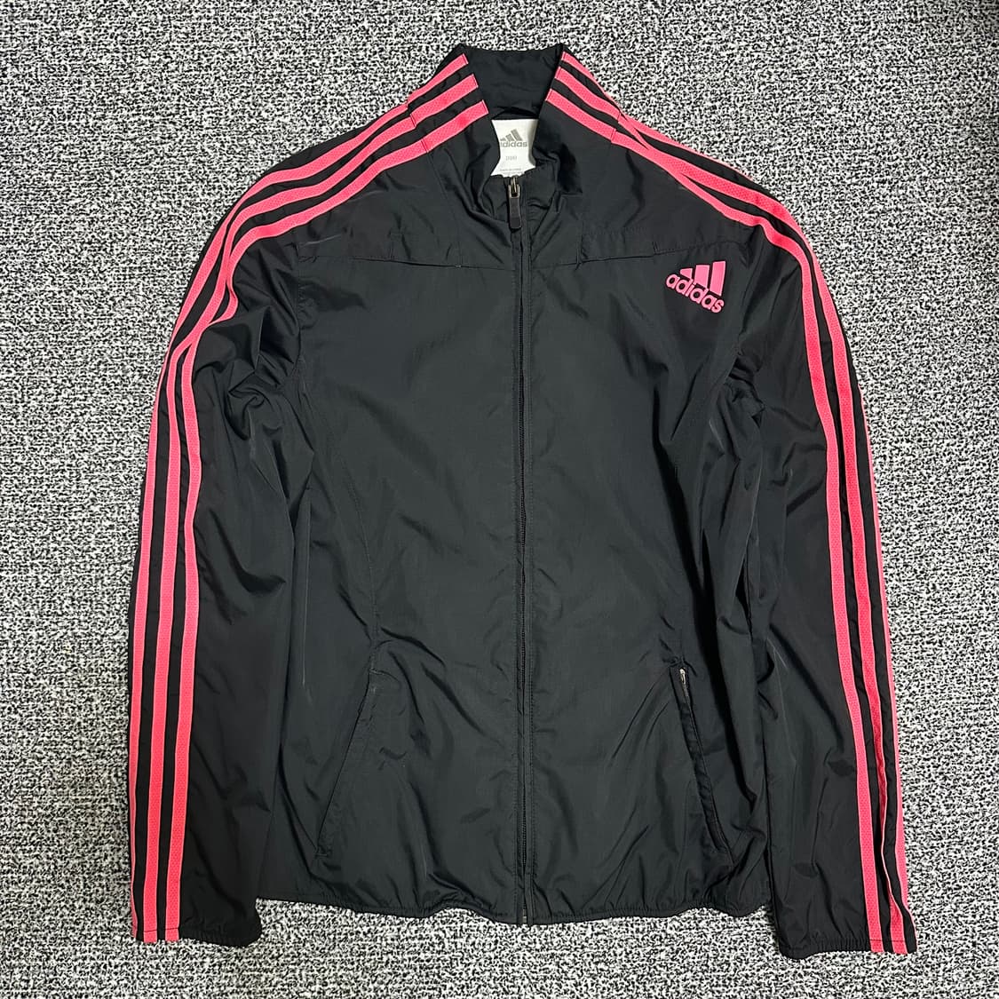 (90) 아디다스 삼선 바람막이 핑크 상품이미지1