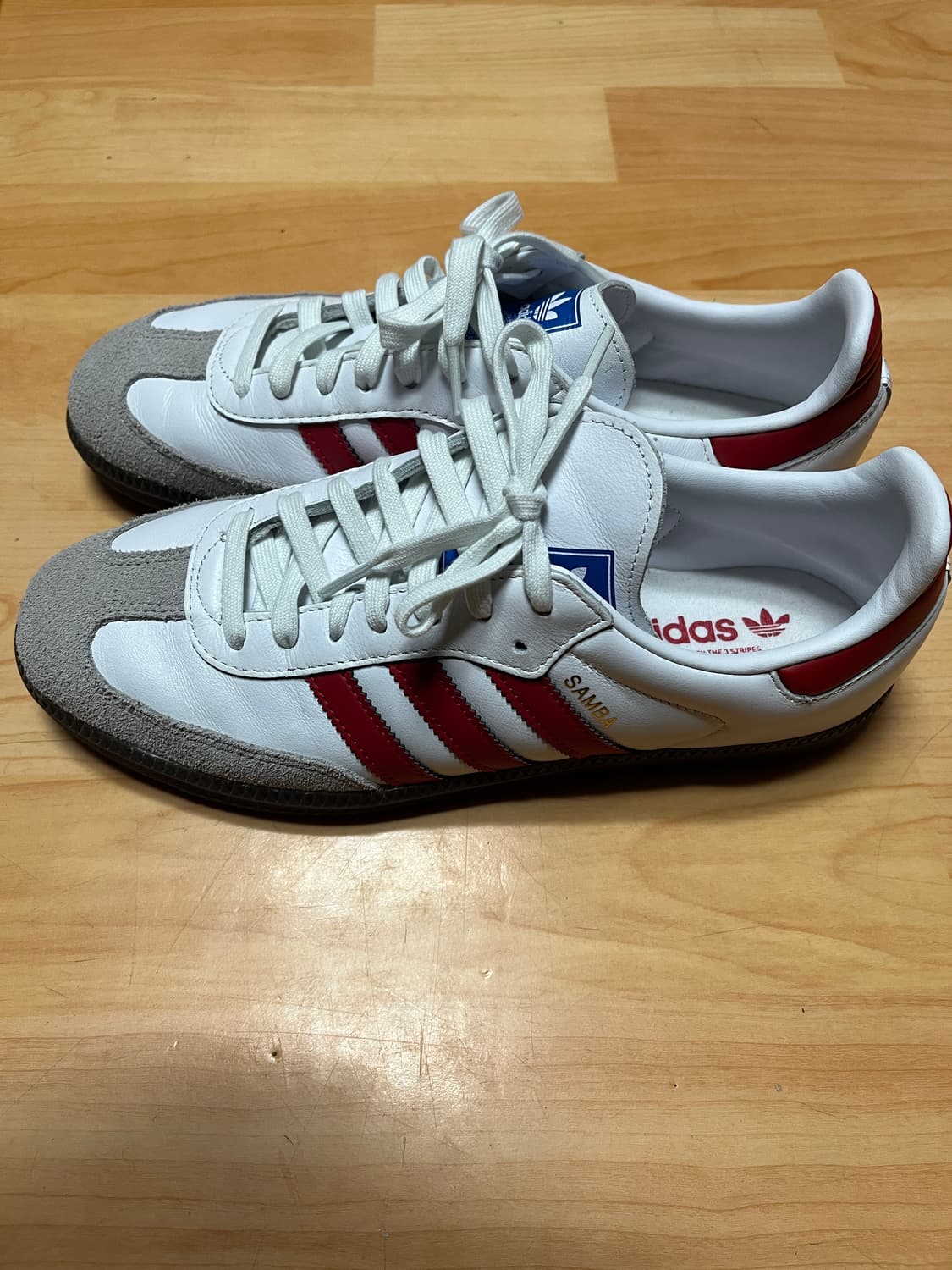 아디다스 삼바 OG 화이트레드 280 상품이미지2