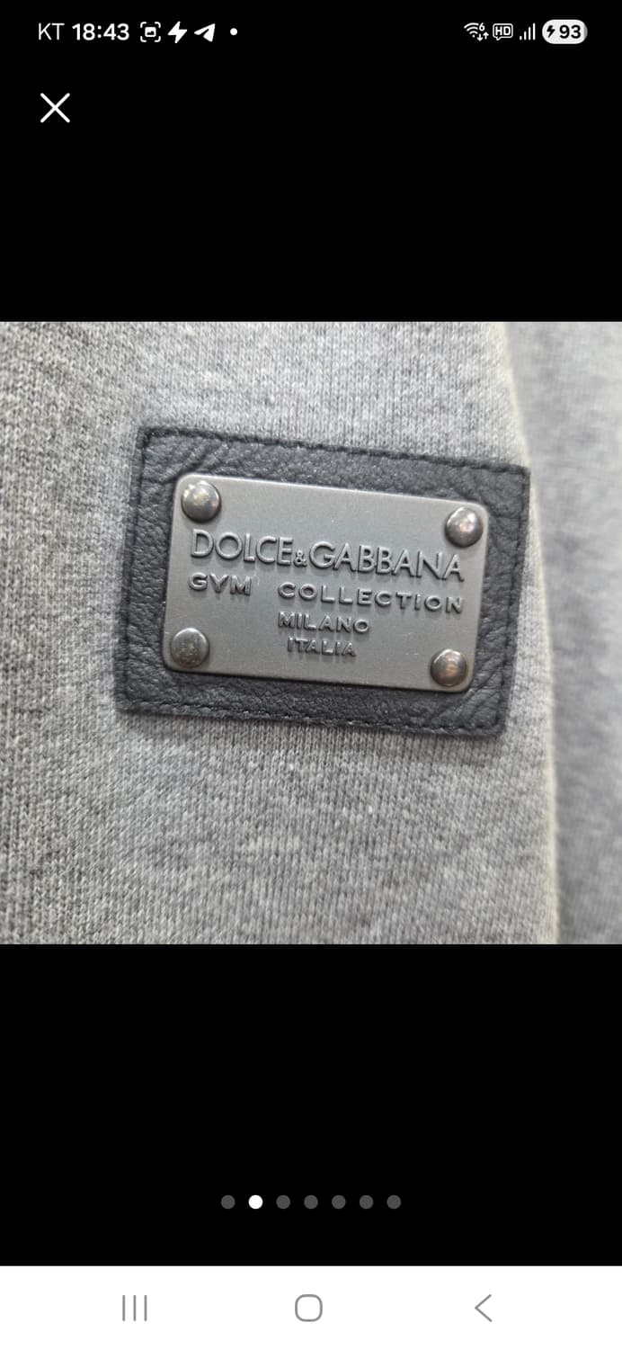 돌체앤가바나 플레이트 집업 상품이미지2