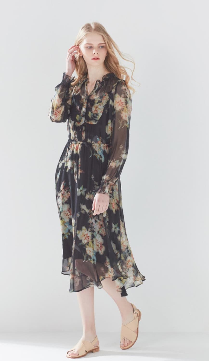 바네사브루노 아떼 실크 원피스(수지 원피스) 상품이미지1