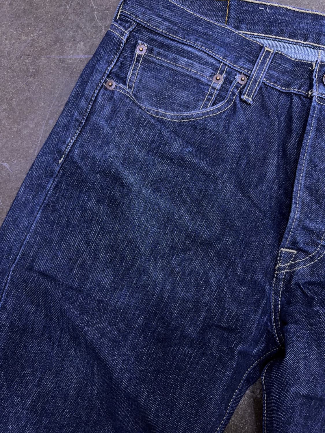 리바이스 501 레귤러핏 멕시코 메이드 데님팬츠 딥인디고 31 상품이미지4