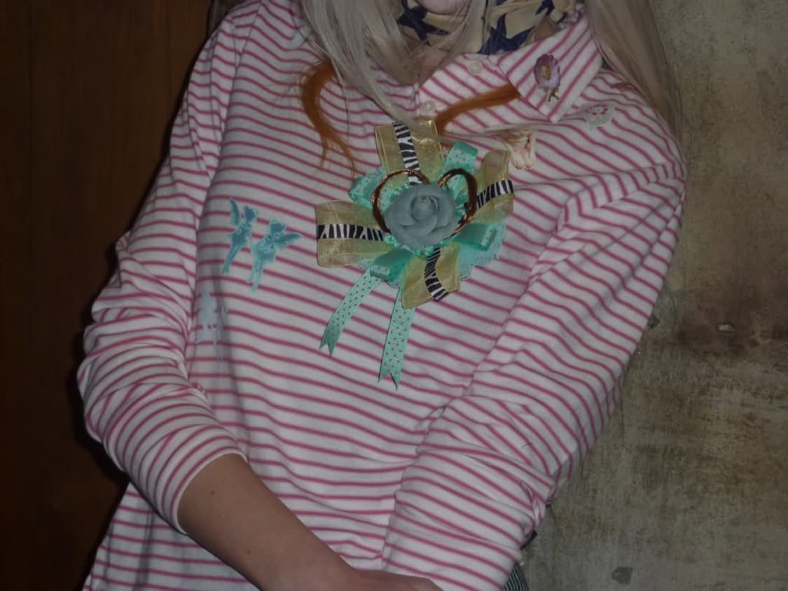 Adidas stripe hair top 상품이미지4