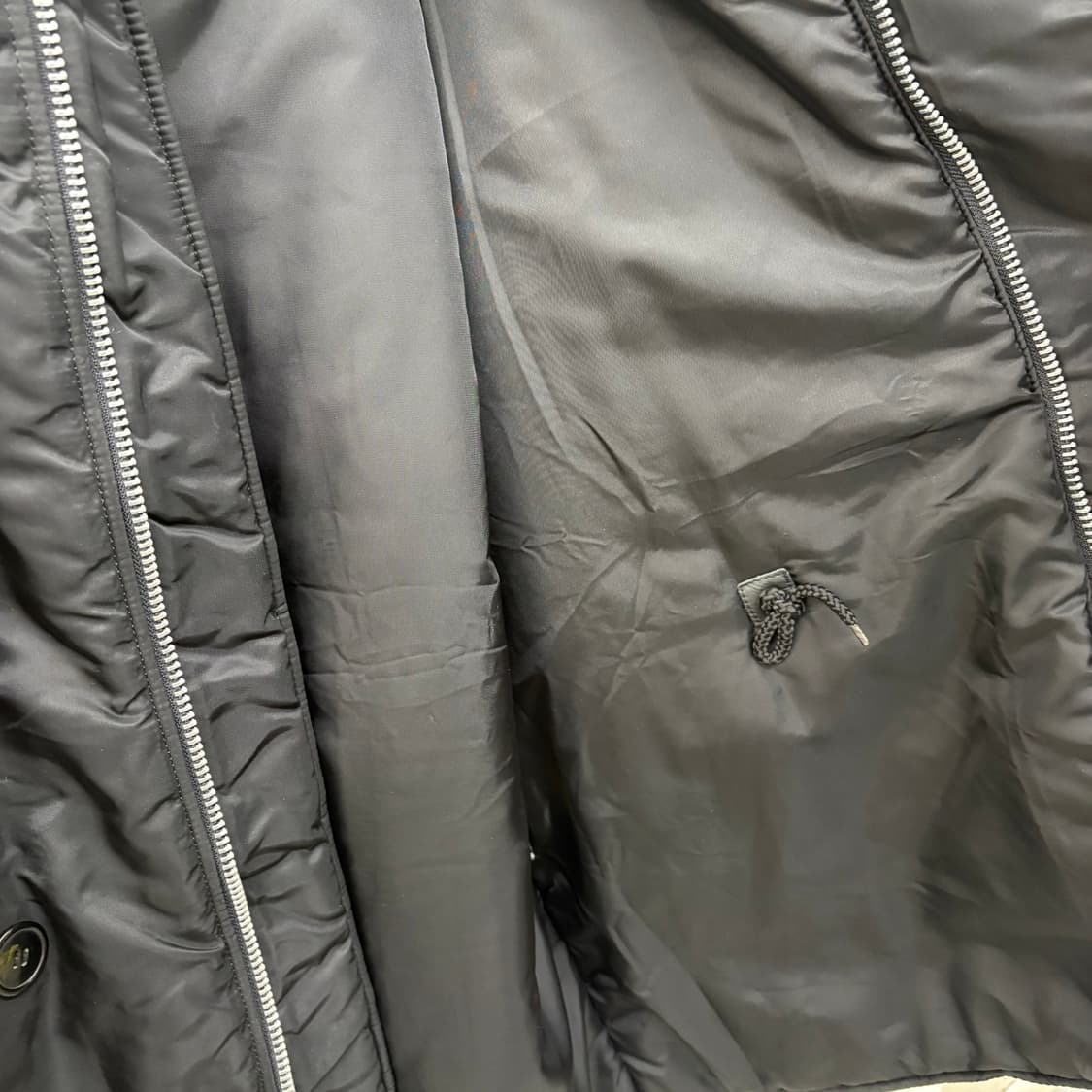 알파인더스트리 n3b 블랙 후드 패딩 점퍼 남/M 상품이미지8