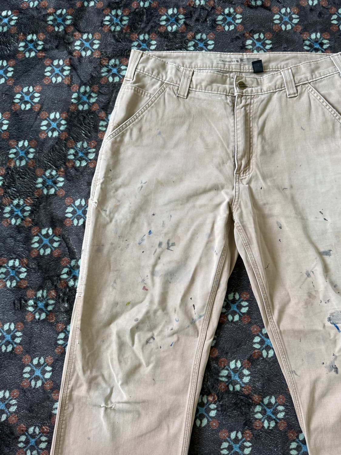 칼하트 카펜터 페인팅 워크팬츠 34x34 상품이미지4