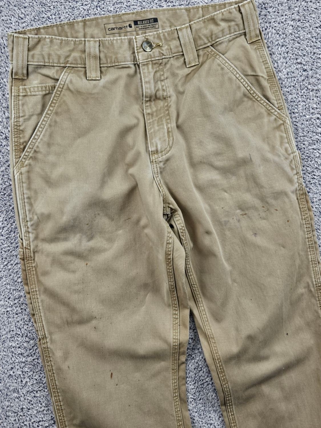 칼하트 코튼 카펜터 워크 팬츠 ( 30X32 ) / 11574 상품이미지5