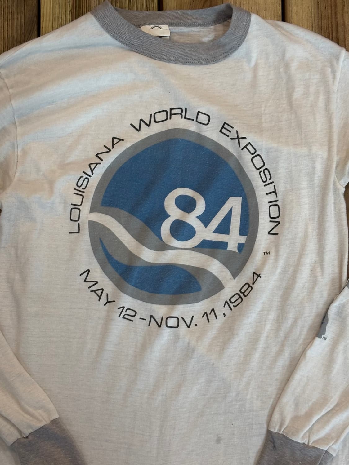 1984 Louisiana World Exposition 빈티지 롱슬리브 상품이미지5