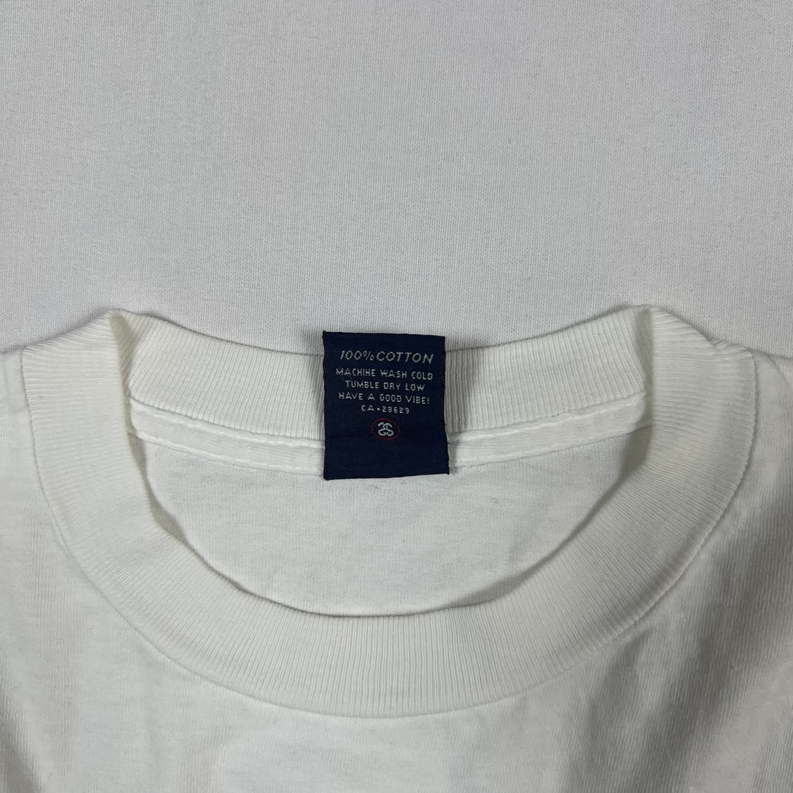 90‘s 스투시 stussy 쉐도우맨 드레드락 색소폰 반팔티 상품이미지10
