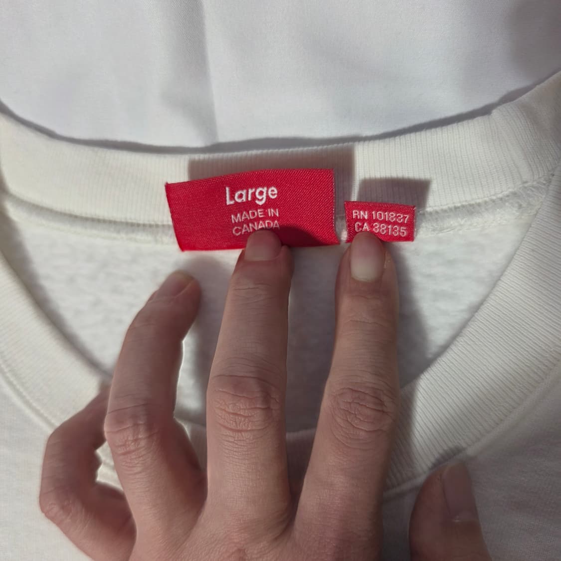 [L]슈프림 스몰 박스 로고 스웻셔츠 상품이미지3