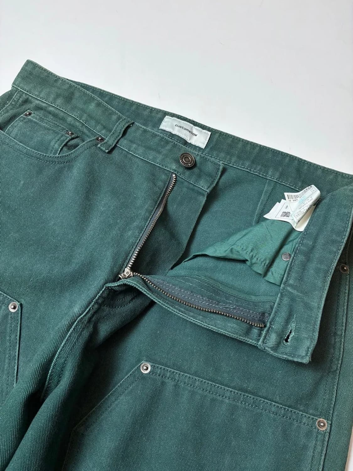 커스텀멜로우 24ss 피그먼트 더블니 팬츠 PN9153 상품이미지3