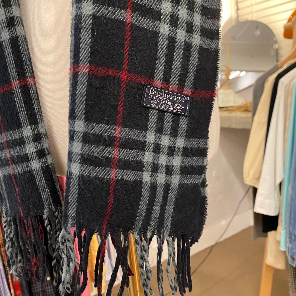  버버리 램스울 머플러 (Made in England) 상품이미지4