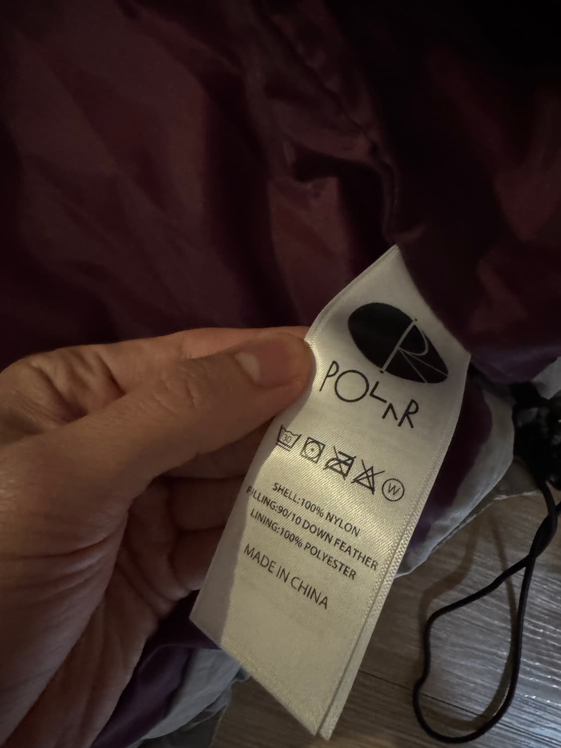 폴라스케이트 구스다운 패딩 상품이미지5