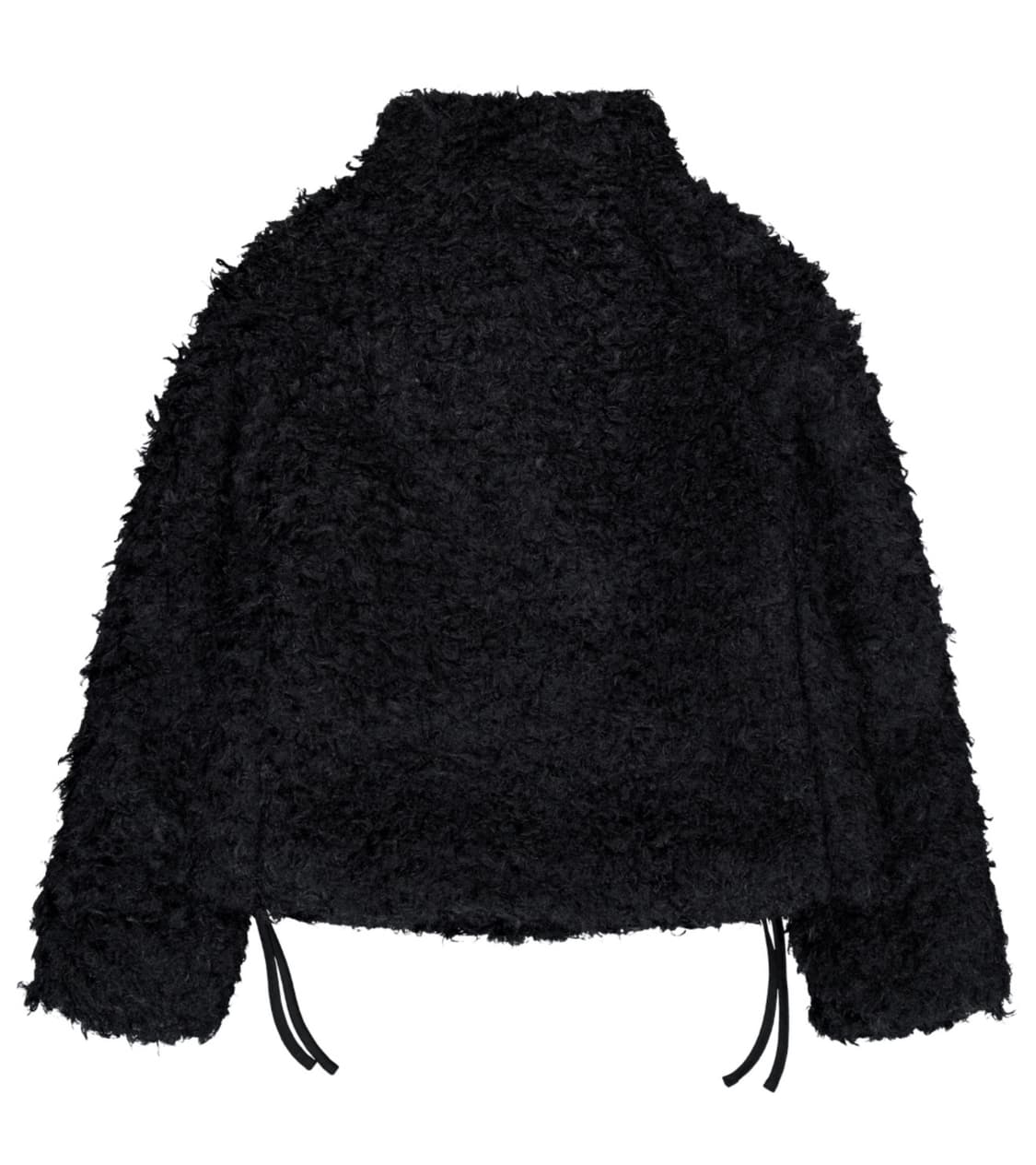 코이세이오 퍼자켓 블랙 헤어리 퍼자켓 무스탕 상품이미지2