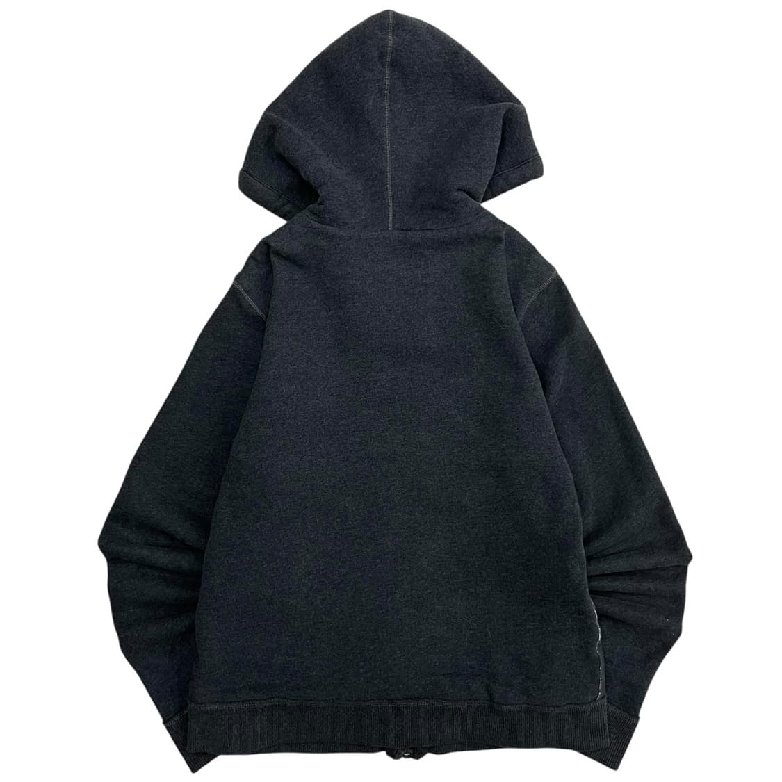 아베크롬비 센터로고 차콜 양털 후드집업 L 상품이미지3