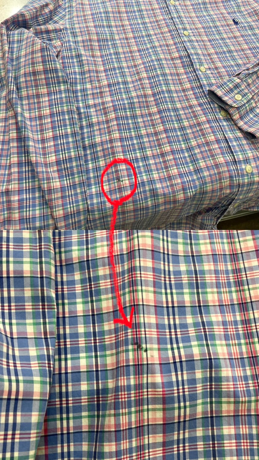 (2XL) POLO 폴로 랄프로렌 체크 셔츠 상품이미지7