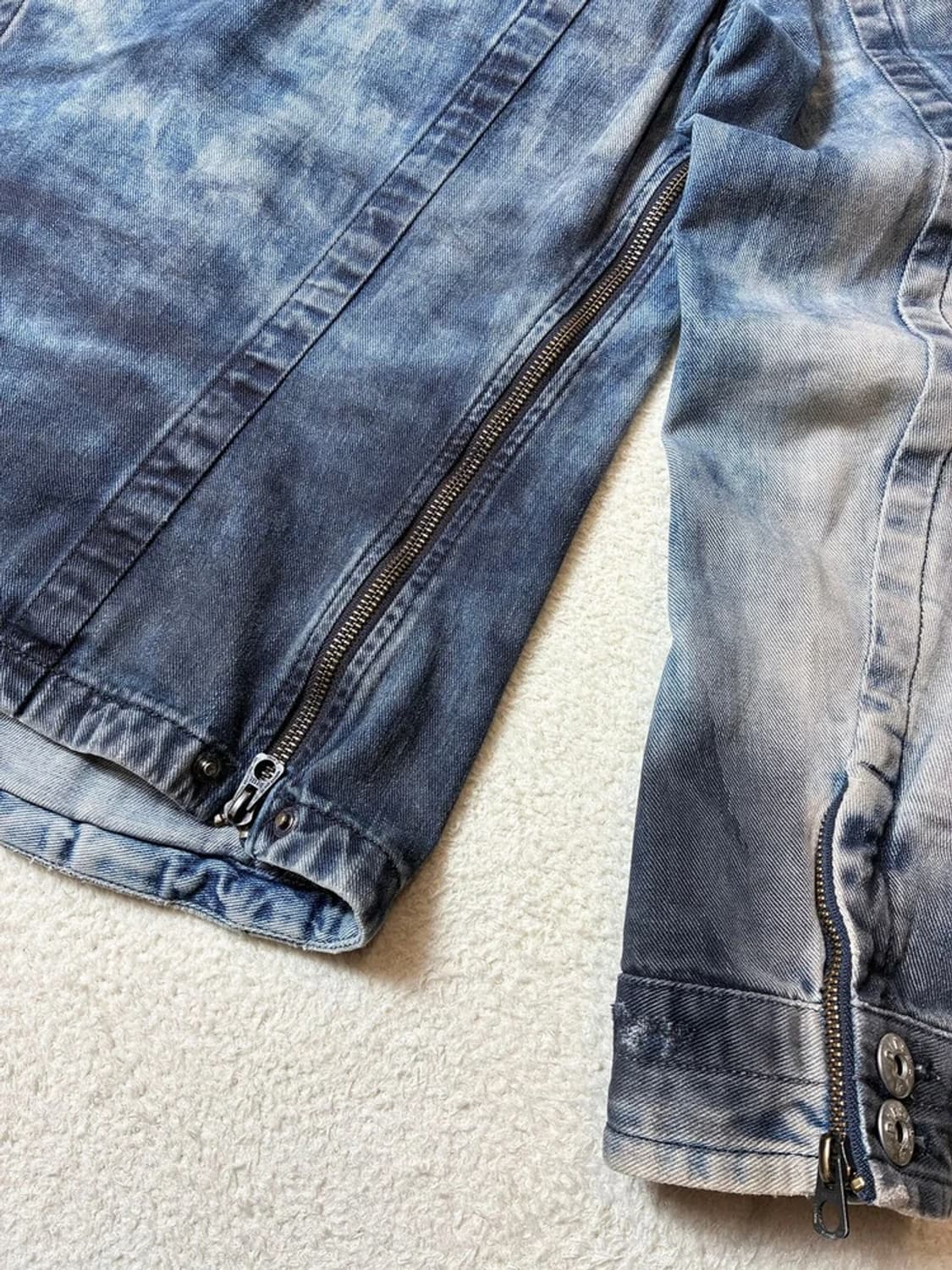 디젤 00's 워시드 데님 트러커 셔츠 자켓 PN6368 상품이미지7