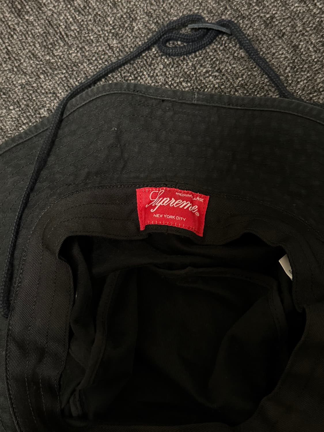 [M/L] 슈프림 밀리터리 부니 블랙 - 23FW 상품이미지3