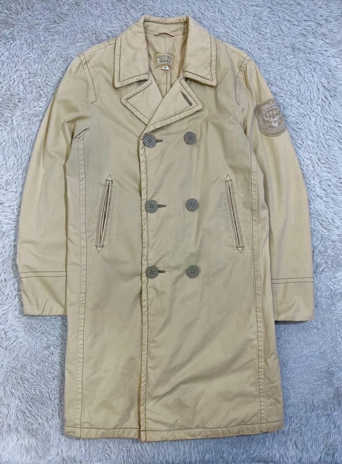 폴로진스컴퍼니 미해군 누빔 롱 코트/#2692 상품이미지1