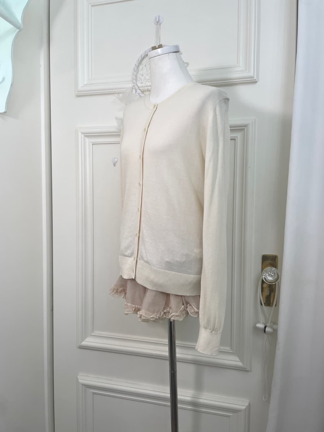 butter ivory basic cardigan 상품이미지2