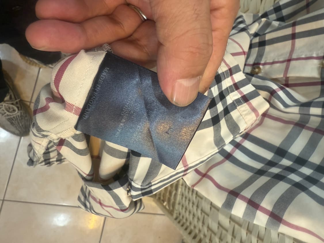 66-77 정품 버버리 노바체크 롱 원피스 팝니다 상품이미지4