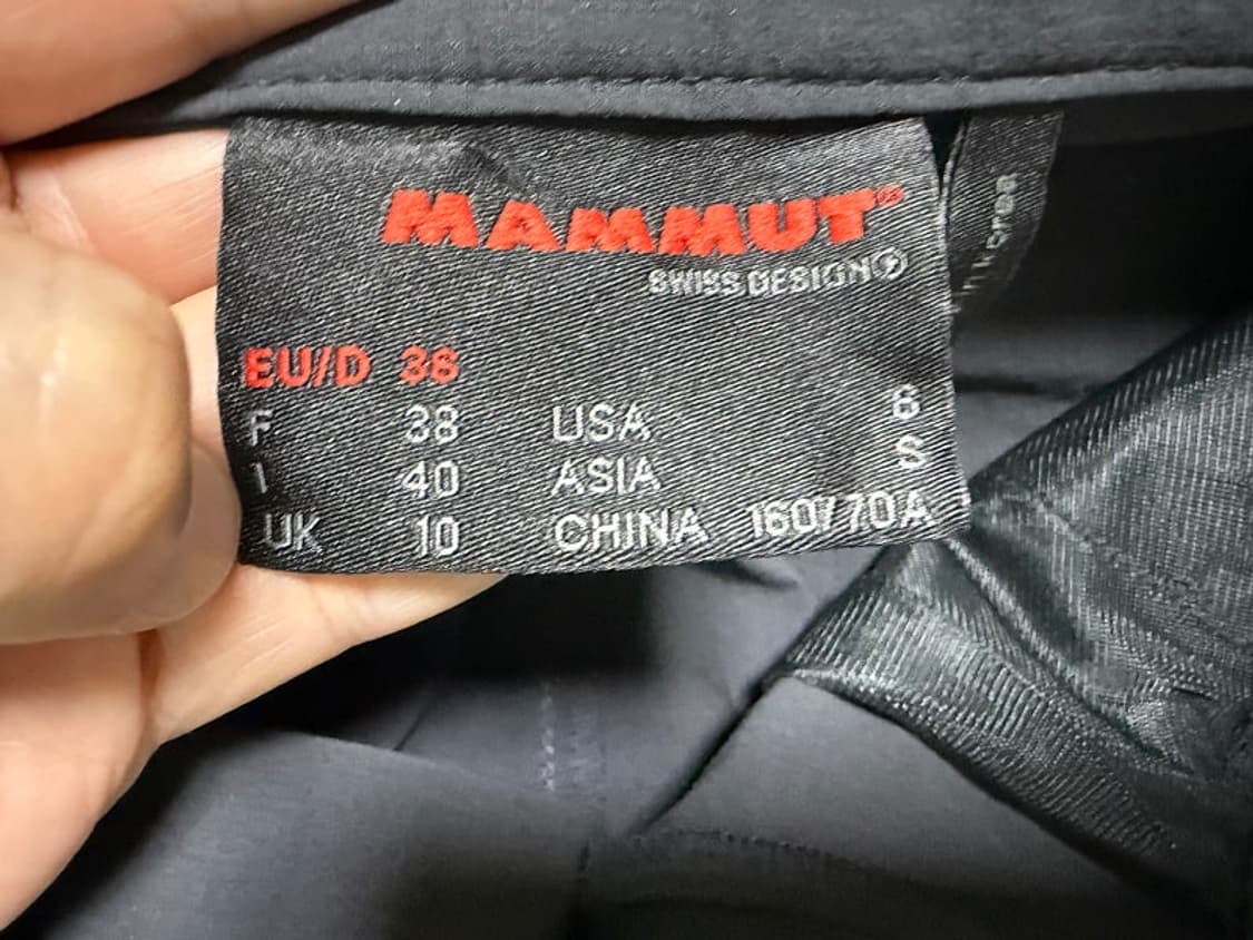 마무트 MAMMUT 등산팬츠 여성용 27인치 상품이미지5