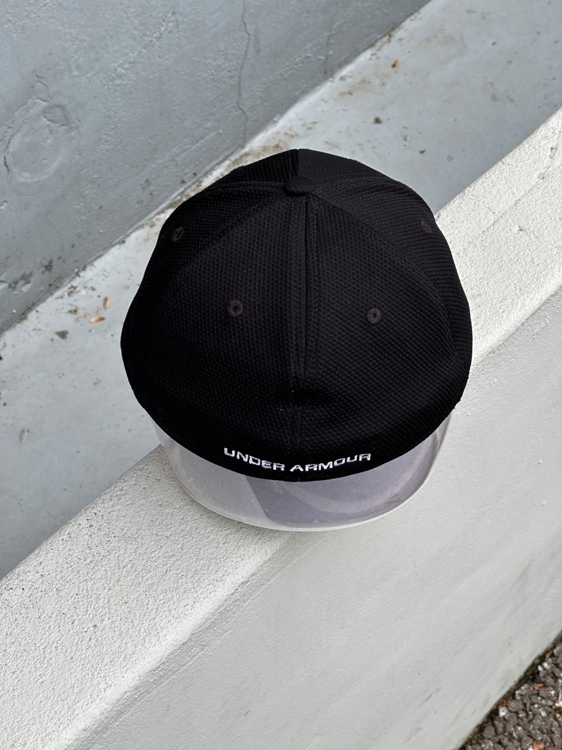 [M-L] 언더아머 로고 블랙 볼캡 모자 상품이미지4