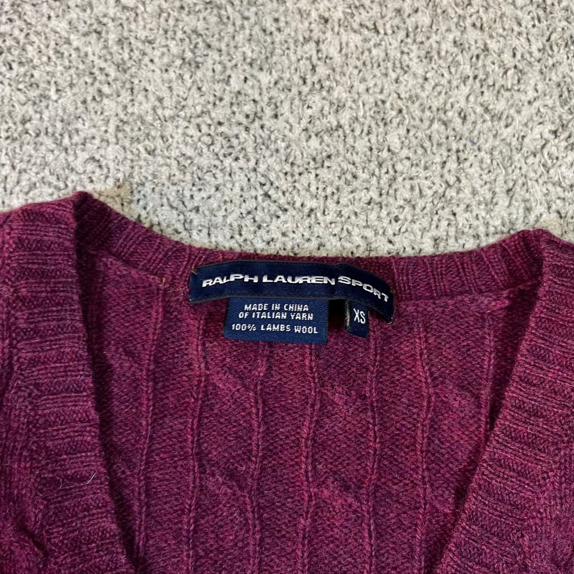 폴로 랄프로렌 렘스울 니트 상품이미지3