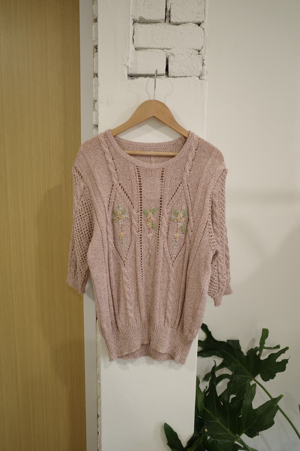 뜨개 꽃 빈티지 니트 상품이미지5