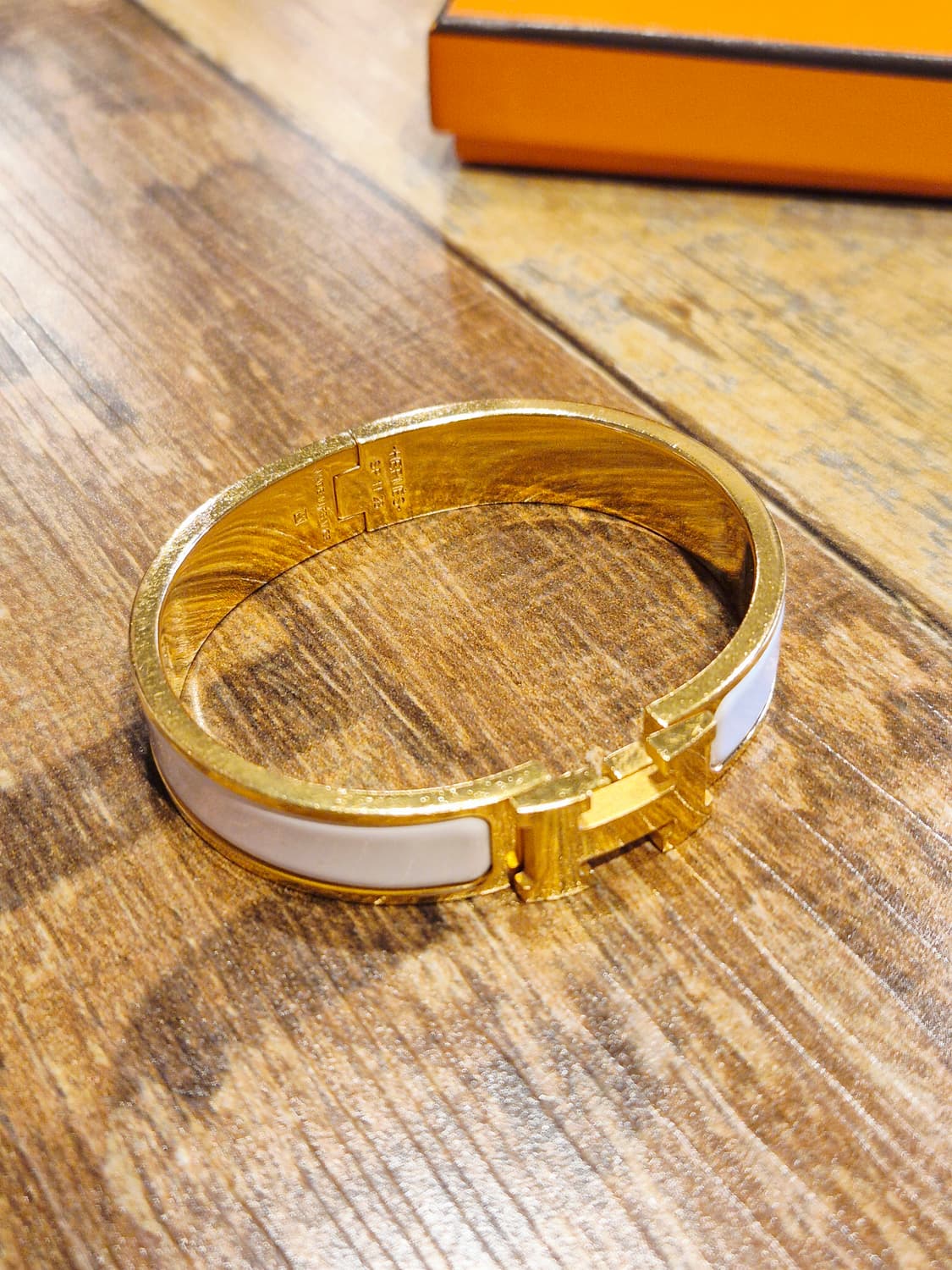 에르메스 클릭아슈 화이트 골드 사이즈 pm 상품이미지4