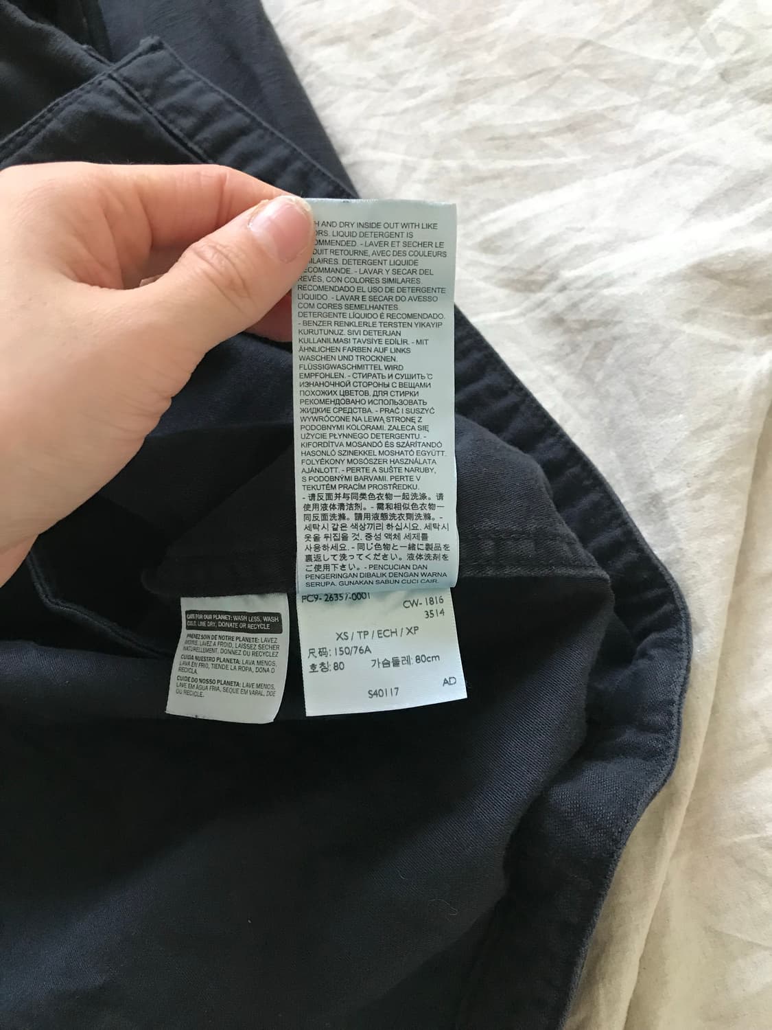 리바이스 블랙 야상 자켓  상품이미지10