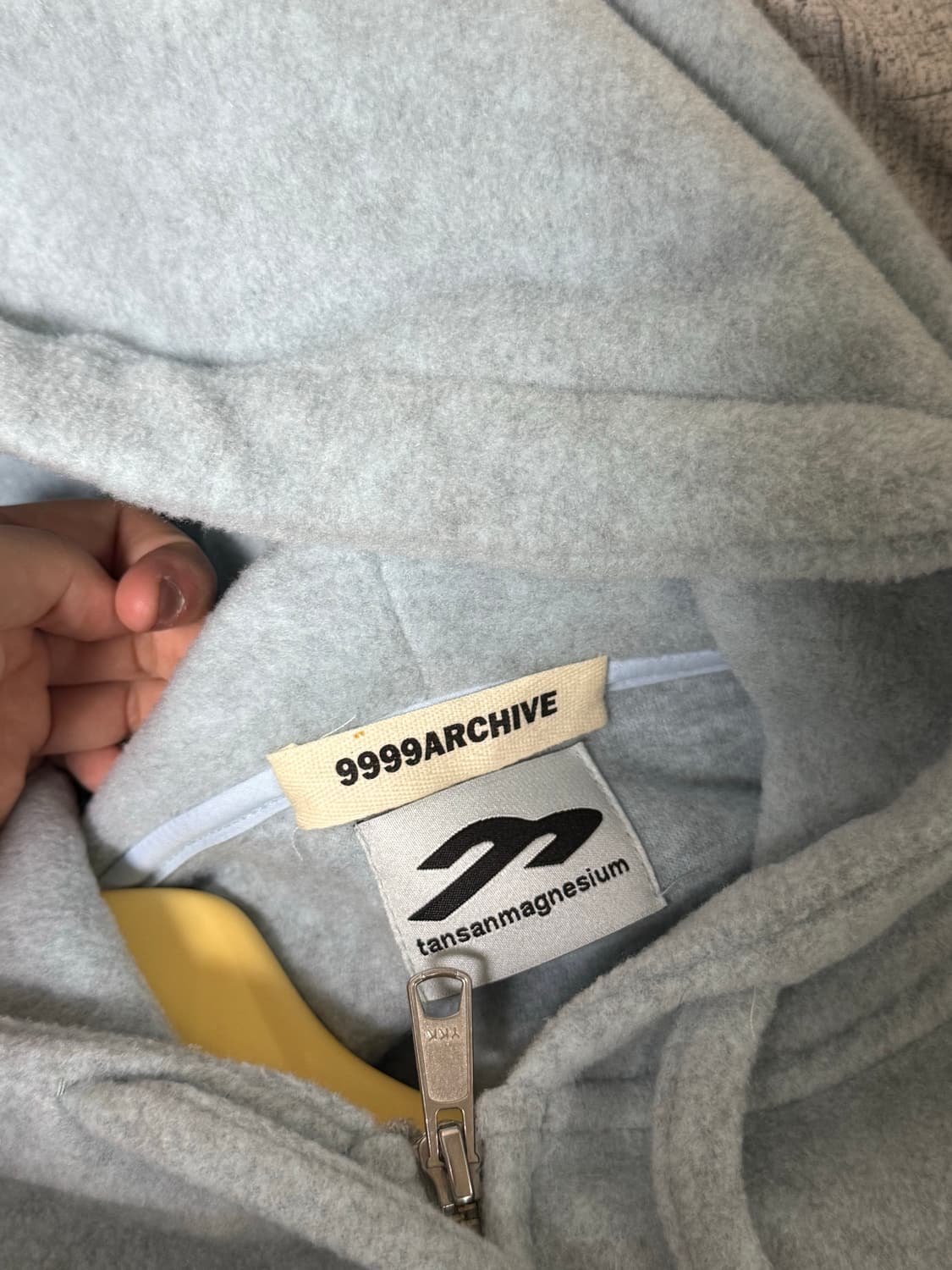 9999아카이브 X 탄산마그네슘 콜라보 후리스 2사이즈 상품이미지7