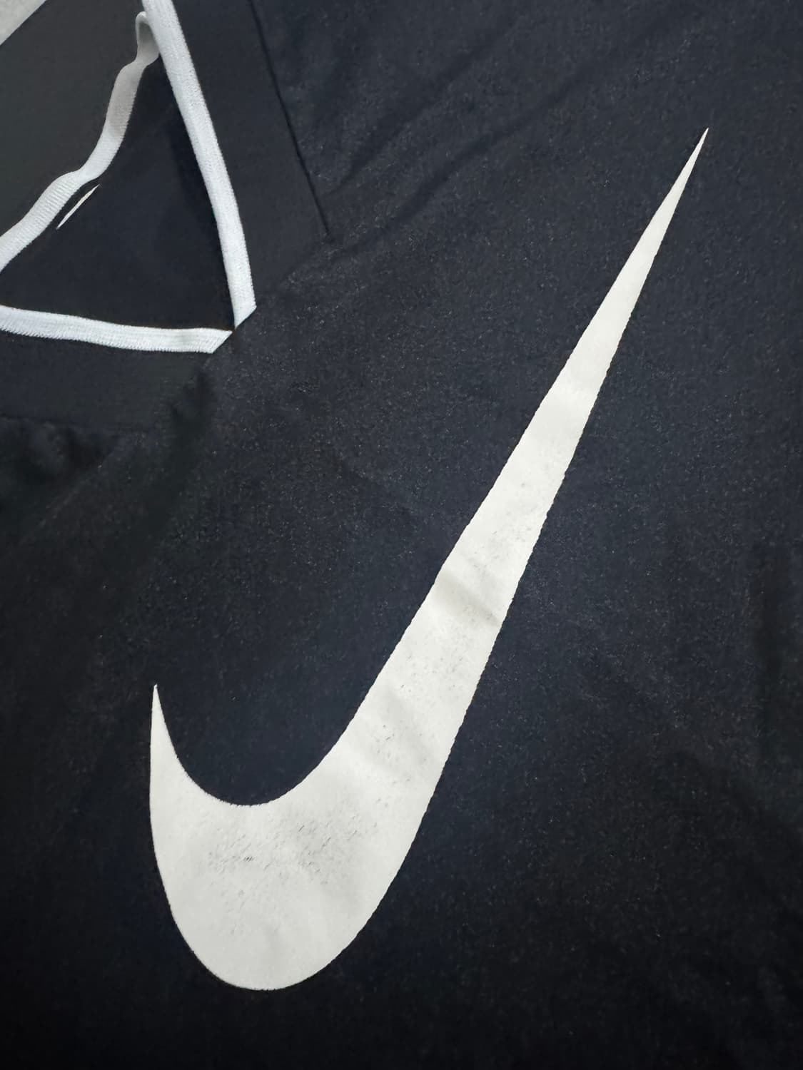 나이키 올드스쿨 기능성 브이넥 반팔 티셔츠 XL~ 2XL 블랙 상품이미지6