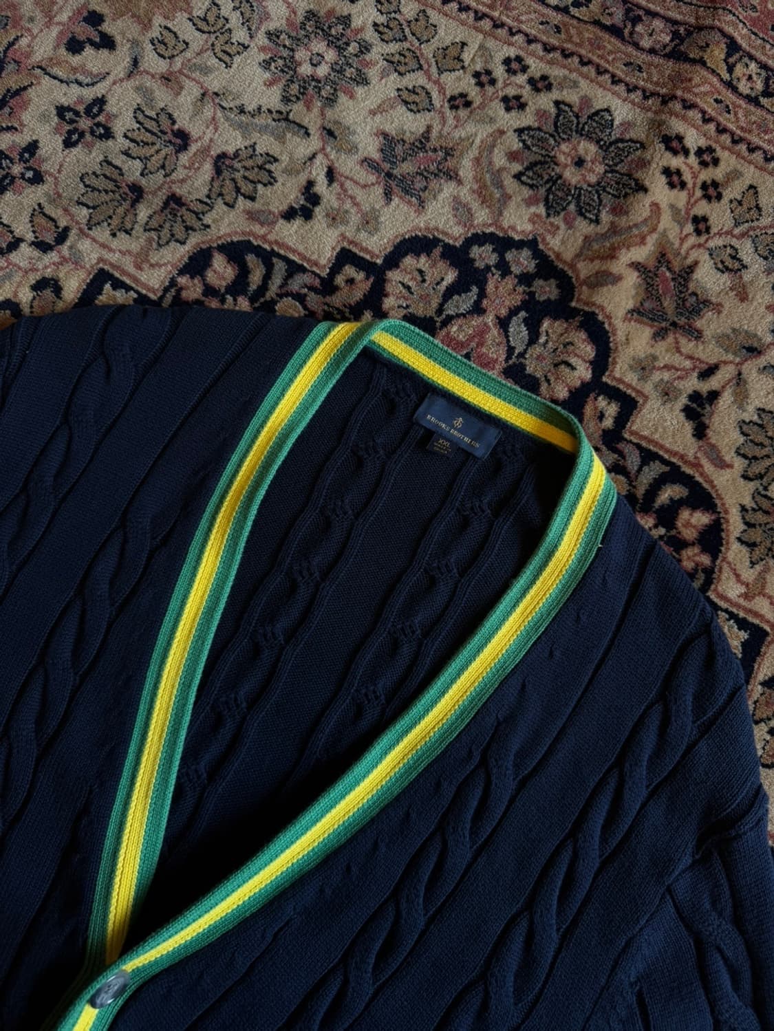 브룩스 브라더스 케이블 가디건 105~110 상품이미지2