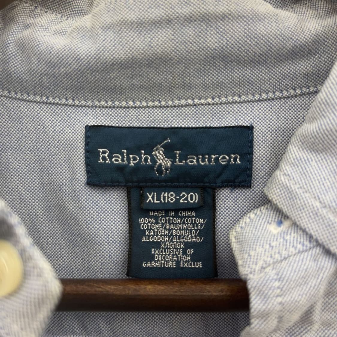 폴로 랄프로렌 빈티지 컨트리 빅포니 셔츠 XL C08026 상품이미지5